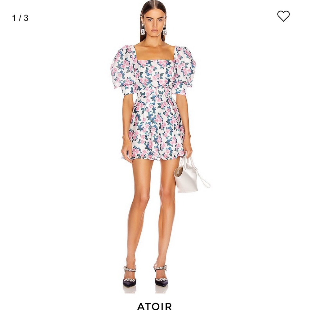 Atoir “Say Something” Floral Mini Dress. Large